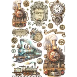 Sale Papel de arroz Tren Best Sellers 21x30cm Papeles|Decoupage