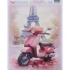 Outlet Papel de Arroz Vespa París 29x42cm Papeles|Decoupage