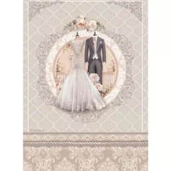 New Papel de Arroz Vestido de Novia You And Me 21x29cm Papeles|Decoupage