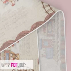 New Papel de Arroz VII Santa's Workshop 54x33cm Decoupage