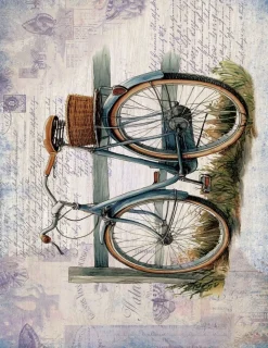 Outlet Papel de arroz Vintage Bike V 54x70cm Decoupage|Papeles