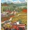 Clearance Papel de arroz Vintage car Sunflower Art 21x29,7cm Papeles|Decoupage