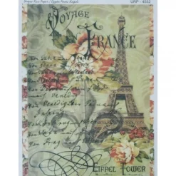 Discount Papel de Arroz Voyage France 29x42cm Decoupage|Papeles