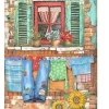 Best Papel de arroz Window Sunflower Art 21x29,7cm Papeles|Decoupage