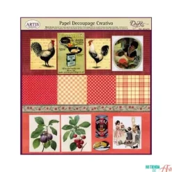 Discount Papel de Decoupage 0813279 Cocina 32x31 cm. Dayka Decoupage