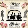 New Papel de Decoupage 0813334 Glamour 30x30 cm. Dayka Decoupage