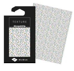 New Papel Decopatch Texture Flores Decoupage