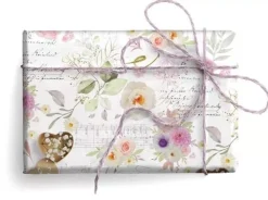 Sale Papel flores y música 49,5x68cm Papel Y Decoupage