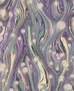 Clearance Papel Marmolizado violeta Papeles