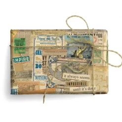 Clearance Papel New Collage 49,5x68cm Papeles