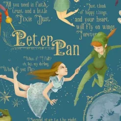 Hot Papel Peter Pan con oro 49,5x68cm Papeles