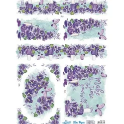 Best Papel Slim Decoupage Make Time For Yourself 47,3x33,8cm Decoupage