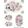 Papel Slim Decoupage Peonias 47,3x33,8cm Decoupage