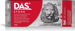 New Pasta de Modelar Gris Efecto Piedra 1Kg Pastas Moldeables