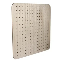 Best Pegboard cuadrado de madera Pin and Peg Maderas|Organización