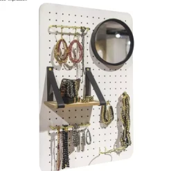 Discount Pegboard rectangular de madera Pin and Peg Organización|Maderas