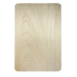 Discount Pegboard rectangular de madera Pin and Peg Organización|Maderas
