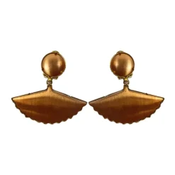 New Pendientes abanicos para esmaltado Bisutería