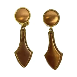 Hot Pendientes flecha para esmaltado Bisutería