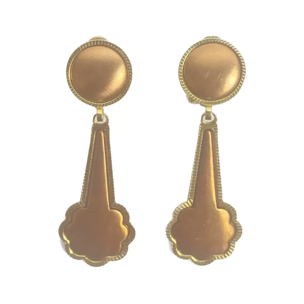 Hot Pendientes margarita para esmaltado Bisutería