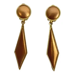 Best Pendientes rombo para esmaltado Bisutería