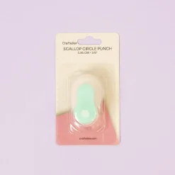 Clearance Perforadora círculo festoneado 3/8