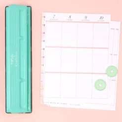 Clearance Perforadora Planners de Disco XL (compatible con Happy Planner) Perforadoras