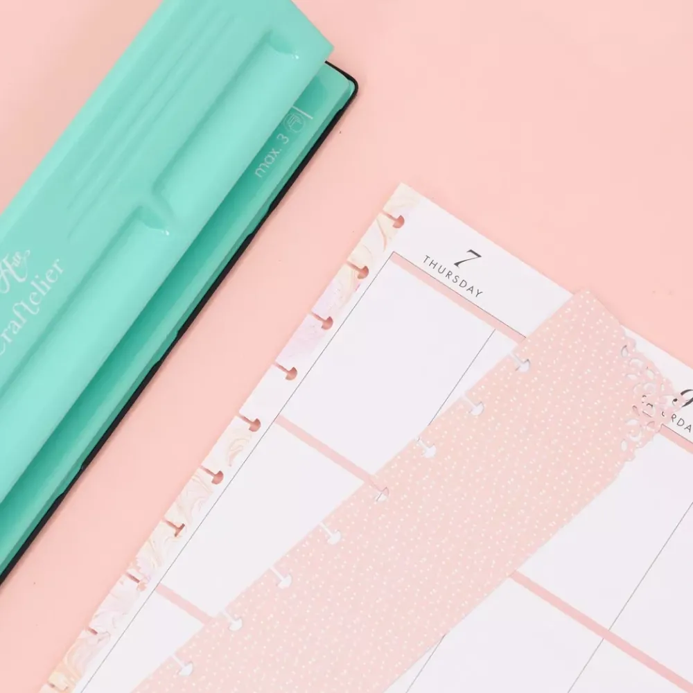 Clearance Perforadora Planners de Disco XL (compatible con Happy Planner) Perforadoras