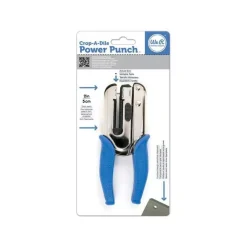 Hot Perforadora Power Punch 1/16 Azul We R Memory Keepers Perforadoras