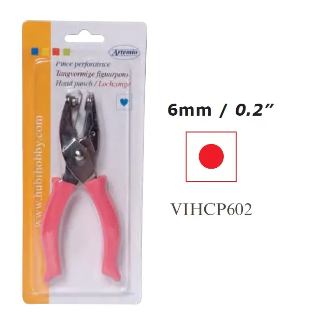 Clearance Perforadora Tenaza Círculo Grande 1/4” Perforadoras