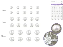 Clearance Perlas adhesivas 6-10mm Bisutería