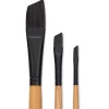 Best Pincel 6400 Angle Bright Mango Largo Catalyst Pinceles Y Brochas