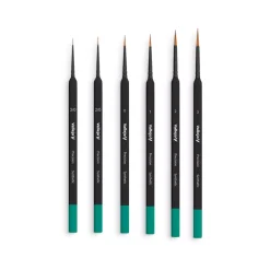 Clearance Pincel de precisión sintético triangular precision Pinturas Para Maquetas Y Modelismo|Pinceles Y Brochas