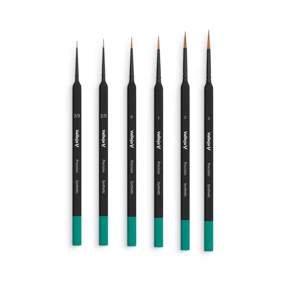 Clearance Pincel de precisión sintético triangular precision Pinturas Para Maquetas Y Modelismo|Pinceles Y Brochas