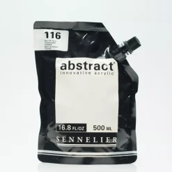 New Pintura Acrílica Abstract Blanco de Titanio nº116 500ml Pinturas Acrílicas