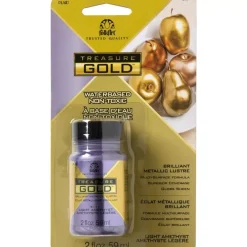Hot Pintura Acrílica Treasure Gold Amethyst Folkart 59ml Pinturas Acrílicas