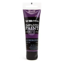 Pintura de Impasto Finnabair Aubergine Pinturas Acrílicas