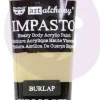 Discount Pintura de Impasto Finnabair Burlap Pinturas Acrílicas