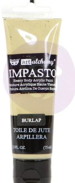 Discount Pintura de Impasto Finnabair Burlap Pinturas Acrílicas