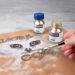 Discount Pintura metálica Aqua Bronce 20ml Doraduras|Doraduras