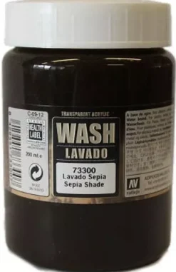 Pintura modelismo 200 Sepia Game Color Wash 200ml Pinturas Para Maquetas Y Modelismo|Maquetas Y Modelismo