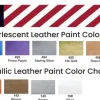 Hot Pintura para cuero y polipiel metálicos y perlescentes 118ml Pinturas Acrílicas