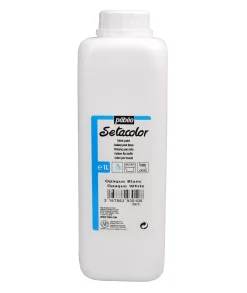 Pintura Para Tela Setacolor Opaco Blanco 1L Pinturas Para Tela Y Seda