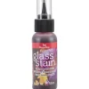 New Pintura transparente Rojo Glass Stain 30ml Pinturas Acrílicas|Pinturas De Vidrio Y Cerámica