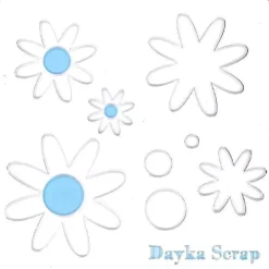 New Plantilla de Flores 003 Dayka Plantillas