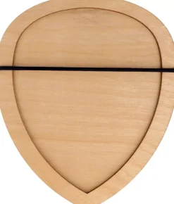 Outlet Plantilla De Madera Para Macramé Hoja 15cm Macramé