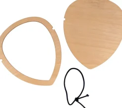 Outlet Plantilla De Madera Para Macramé Hoja 15cm Macramé