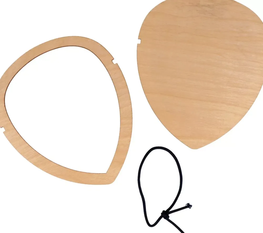 Outlet Plantilla De Madera Para Macramé Hoja 15cm Macramé