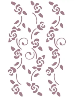 Outlet Plantilla de Stencil D-122 Cenefas 15x21cm Dayka Plantillas