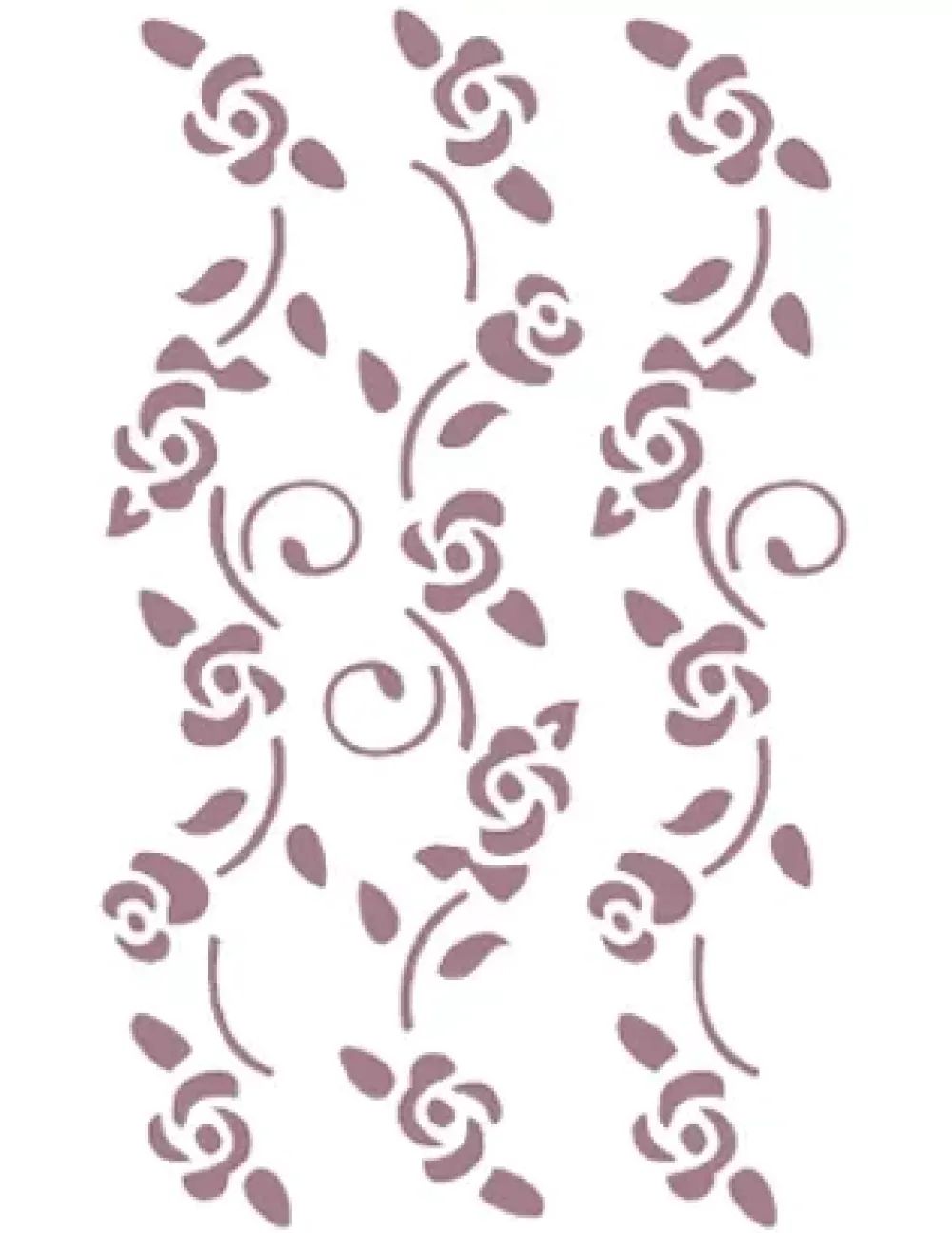 Outlet Plantilla de Stencil D-122 Cenefas 15x21cm Dayka Plantillas